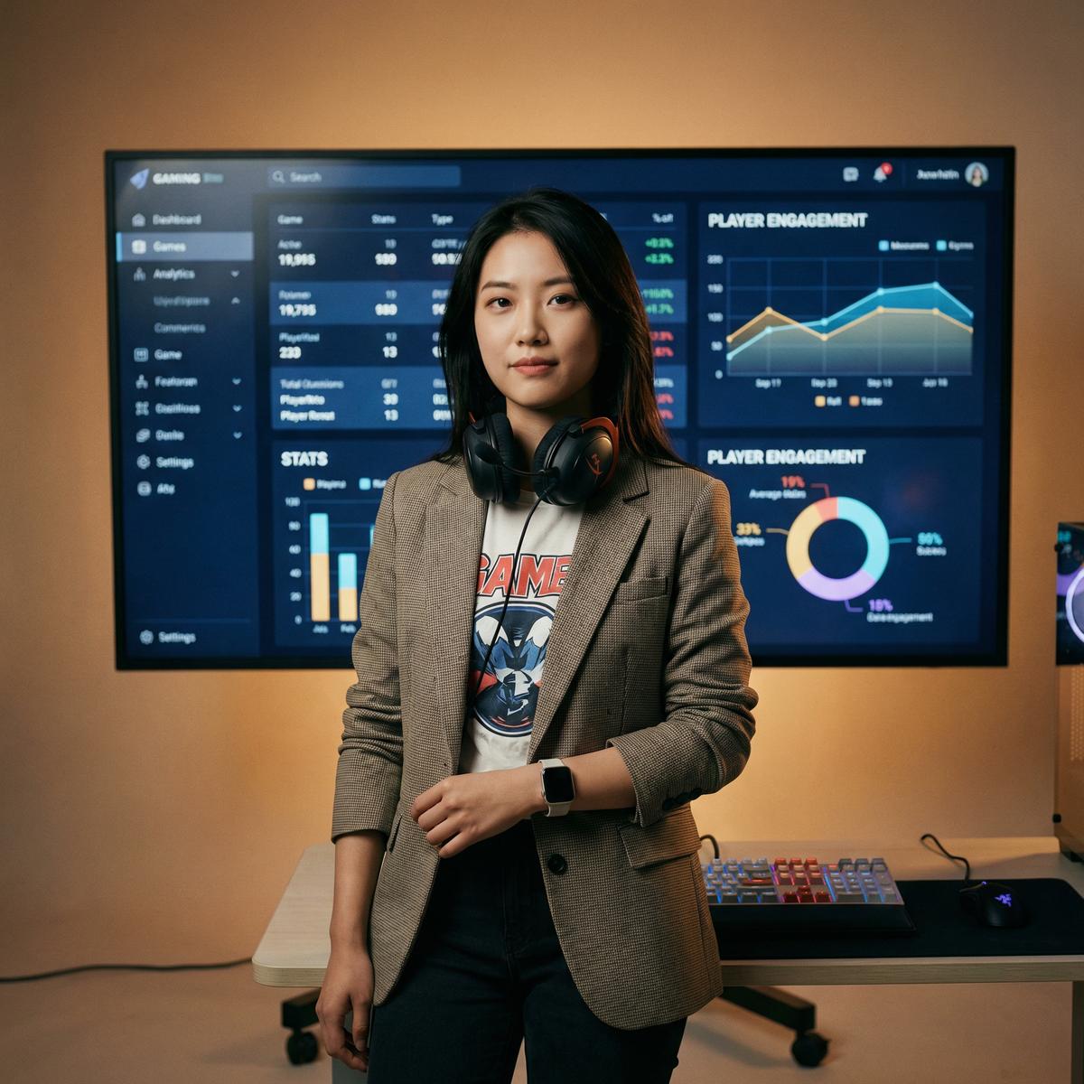 媚黑游戏分析师